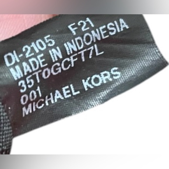 MICHAEL KORS Black Tote Bag W Side Pockets Classic Bag - Picture 11 of 16